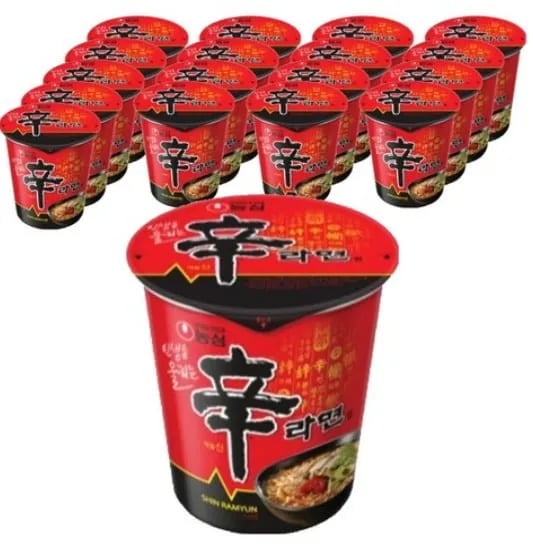 농심 신라면 컵 65g 18개