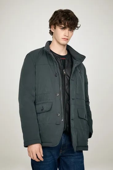 타미힐피거 구스 다운 사파리 재킷