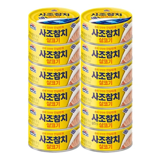 사조 살코기참치 안심따개 00gX12개