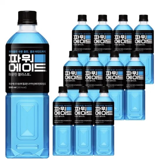 파워에이드 마운틴블라스트 900ml 12개