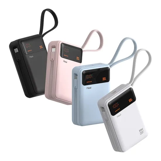 모루이 65W 20000mAh PPS 초고속충전 기내 반입 대용량 보조배터리 MT-65