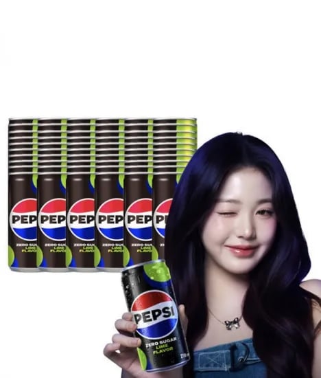 펩시제로 라임 210ml 60캔
