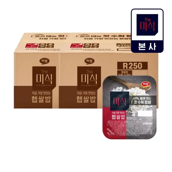 더미식 햅쌀밥 즉석밥 200g 48개