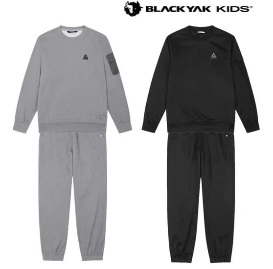 블랙야크키즈 맨투맨 상하세트