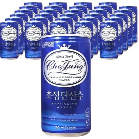 초정탄산수 190ml 30개