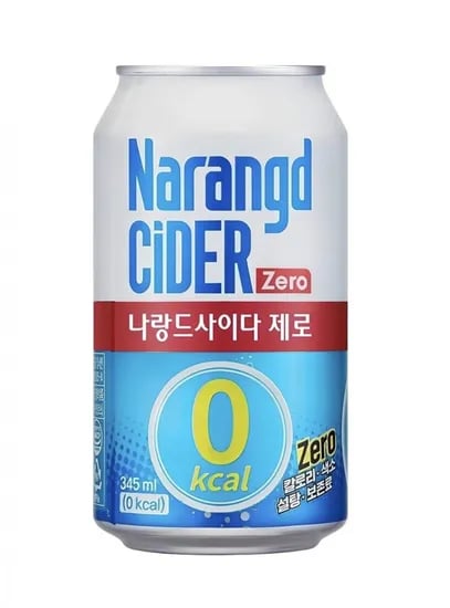 나랑드사이다 제로 345ml 24캔