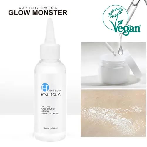 글로우몬스터 히알루론산 비건 앰플 100ml 2개