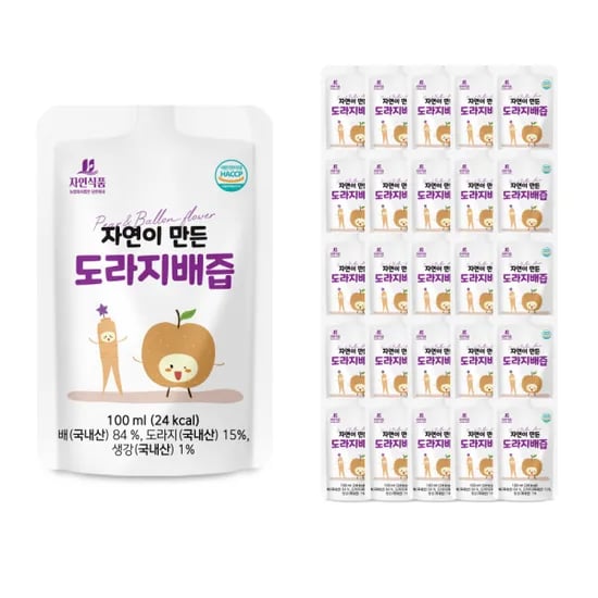 자연이 만든 도라지배즙 110팩