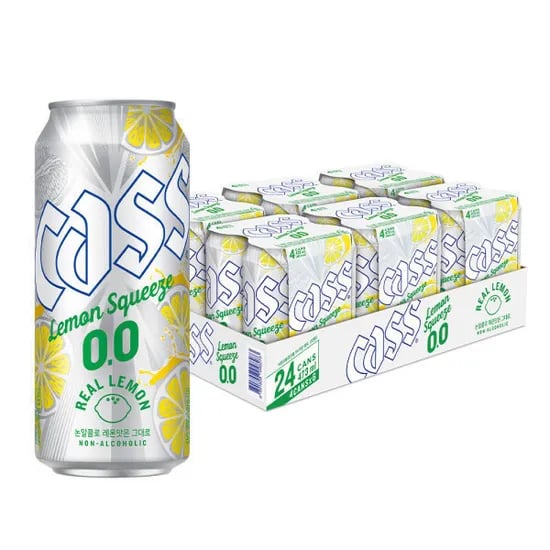 카스 레몬스퀴즈 제로 473ml 24캔