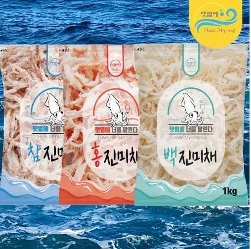 국내가공 백진미채