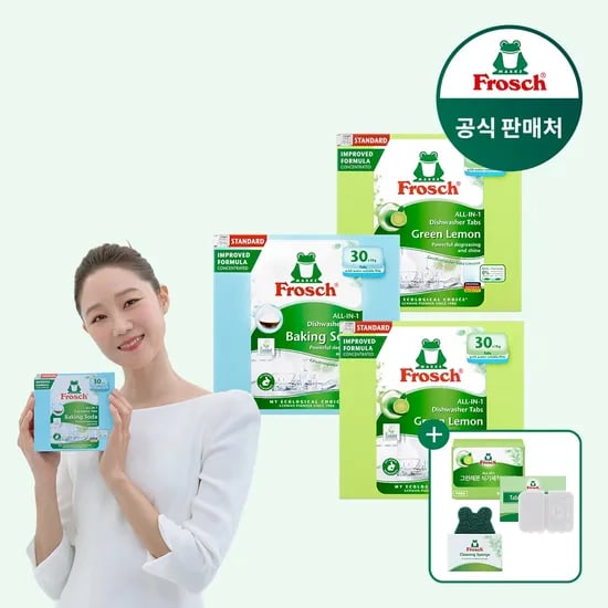 프로쉬 식기세척기세제 오리지널 30개입 3개