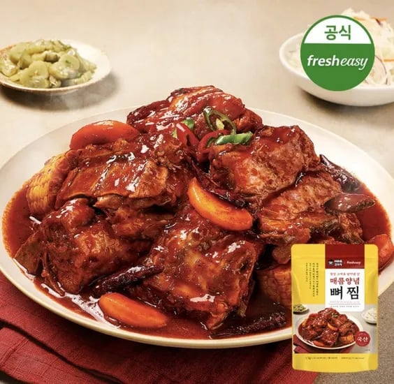 이바돔 매콤 뼈찜 밀키트 1kg 1개