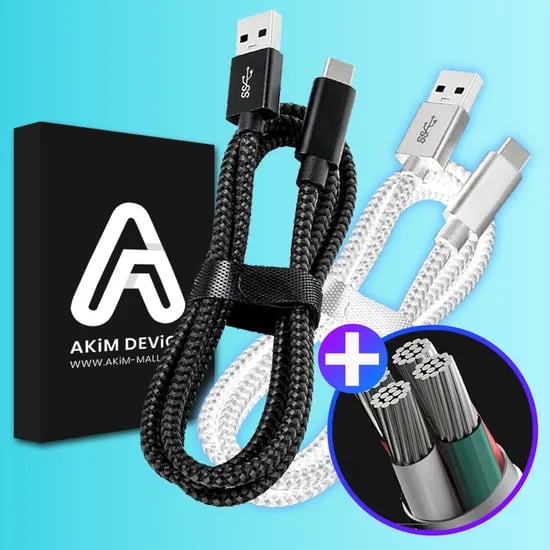 C타입 USB 초고속충전 케이블 60W 4개