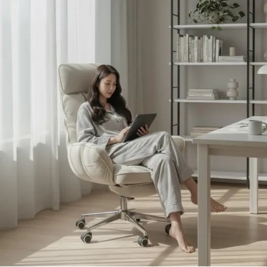 웰백 리클라이너 침대형 컴퓨터 의자