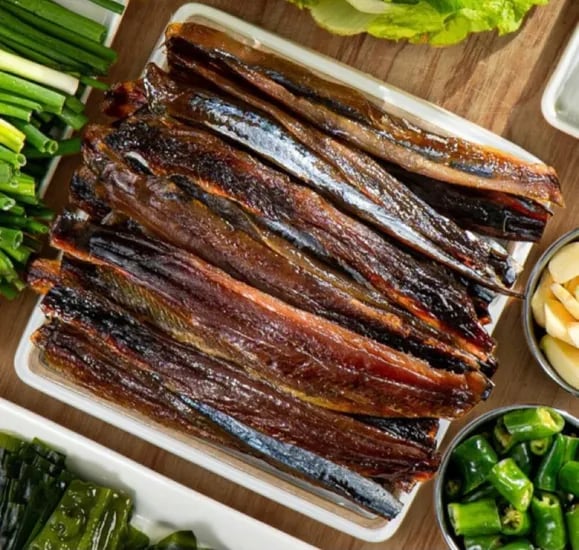 포항 구룡포 햇 과메기 꽁치 20쪽(10미) 해초종 세트