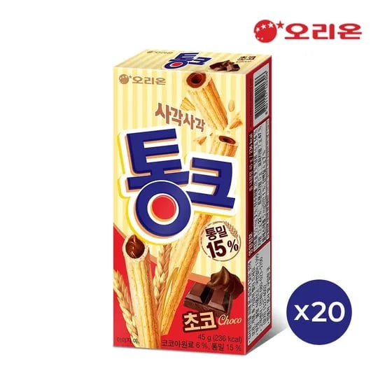 오리온 통크초코 1p(45g) 20개