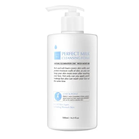 밀크 폼클렌징 500ml 워시 폼클렌징 200ml 3개