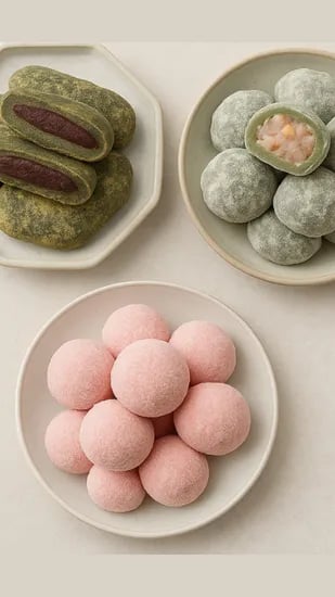 인절미/찹쌀떡/두텁떡 등 9종 중 1택