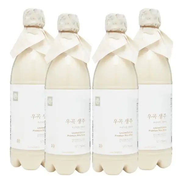 배혜정도가 우곡생주생막걸리 10도 750ml 4병