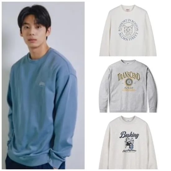 폴햄 기모 맨투맨 4종