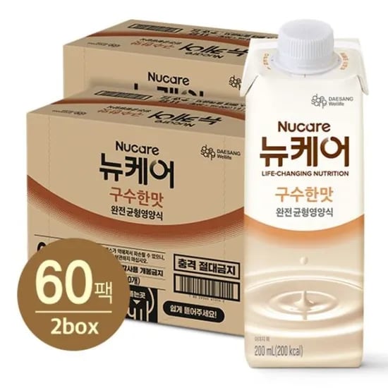 대상 뉴케어 구수한맛 200ml 60팩