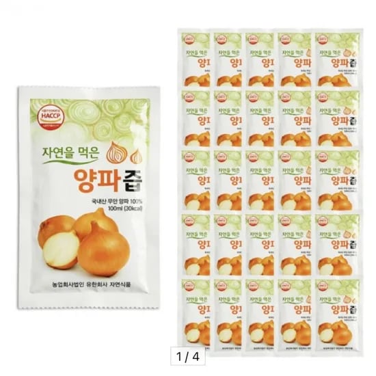 무안 양파즙 100ml 100팩