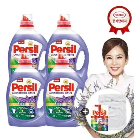 퍼실 딥클린 라벤더 1.8L 6개 300ml 2개 세탁망