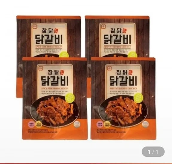 참닭 춘천 닭갈비 00g 4팩