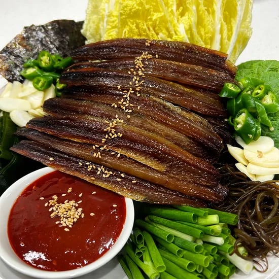 구룡포 과메기 10미 20쪽 야채세트