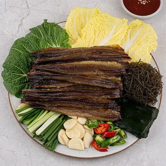 구룡포 과메기 10미 20쪽 야채세트