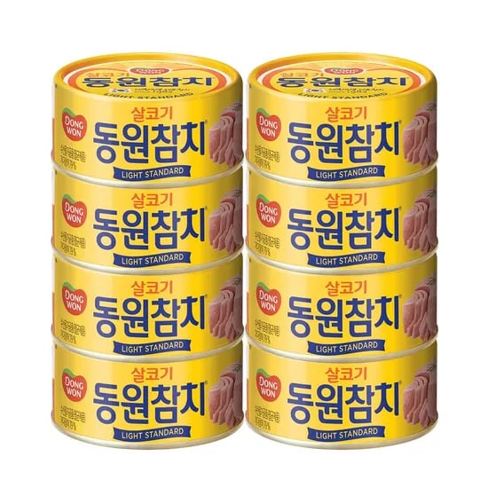 동원 참치 150g 8캔 6종