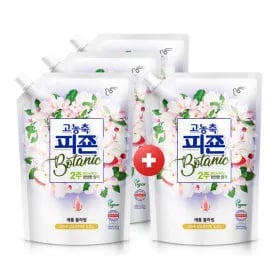 피죤 섬유유연제 New 보타닉 1300ml x 4개