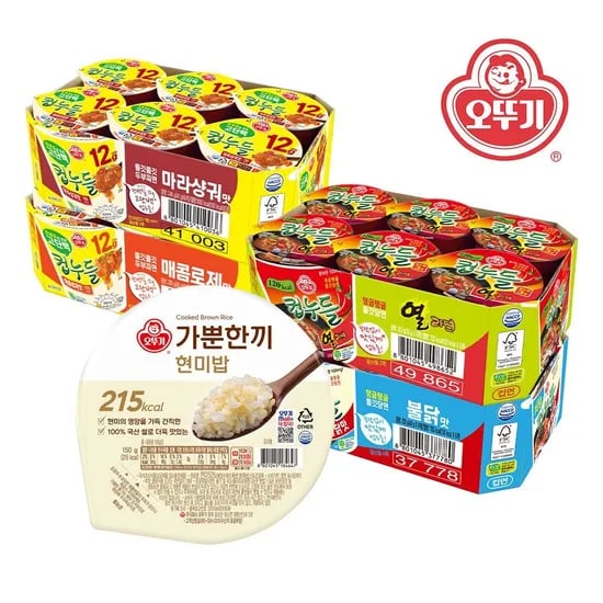 오뚜기 가뿐한끼 현미밥 150g 30개