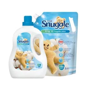스너글 섬유유연제 초고농축 2+2.6L