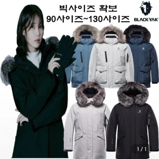 블랙야크 고어텍스 구스다운 히마GTX히팅