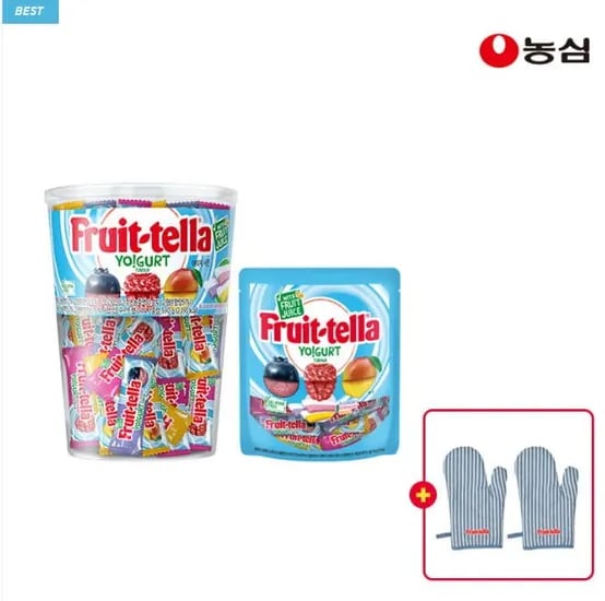 후르트텔라 948g 오븐장갑 굿즈 포함
