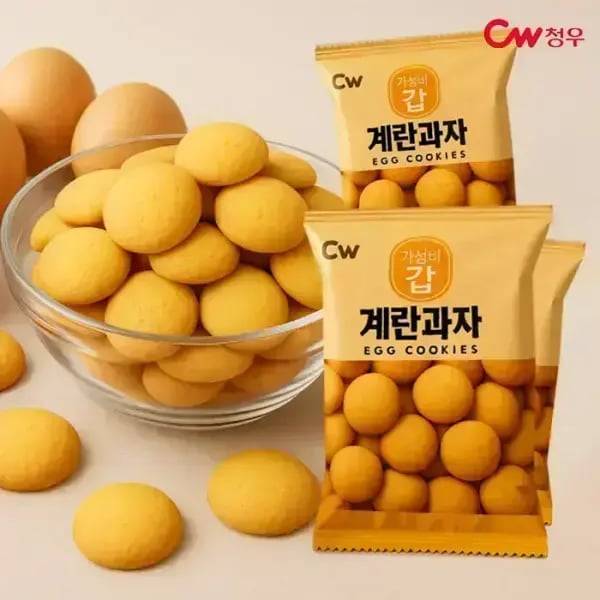 청우 계란과자 15봉