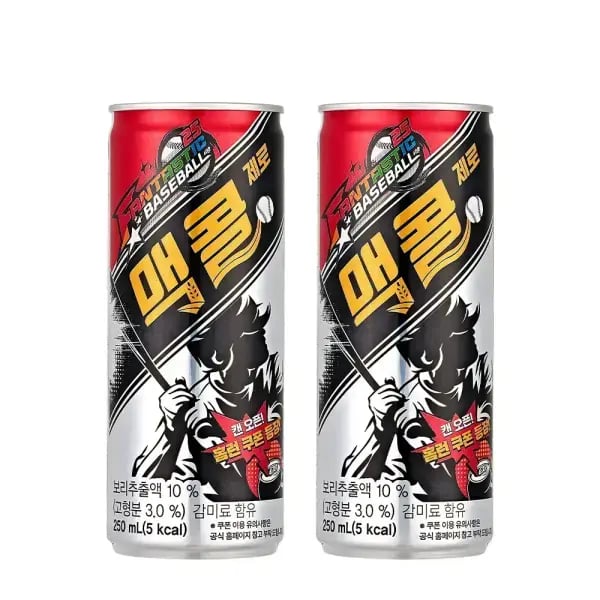 맥콜 제로 250ml 24캔