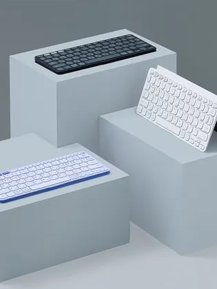 로지텍코리아 KEYS-TO-GO 휴대용 무선 블루투스 키보드