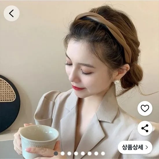 여성 머리띠