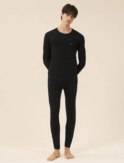 밀레 남성 기모 프로테크 웜웨어 2종 세트