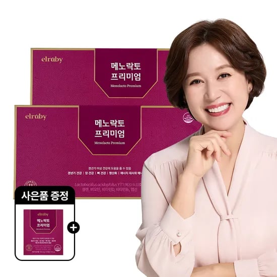 엘루비 메노락토 프리미엄 갱년기유산균YT1 총 7개월분