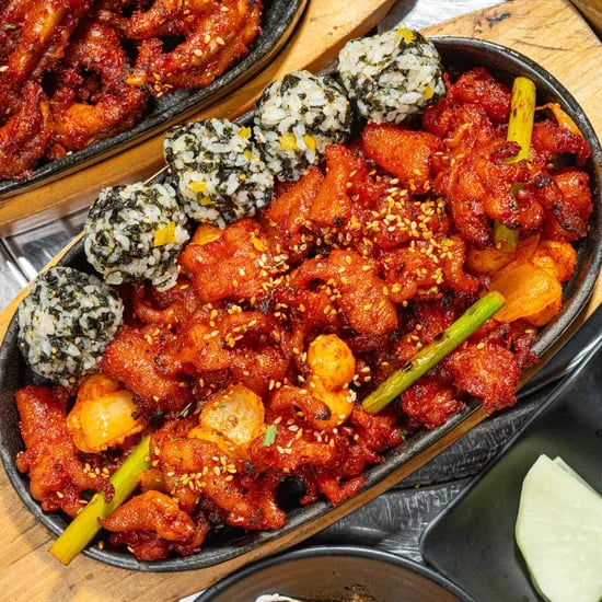 광명 신호탄 직화 통뼈 닭발 300g