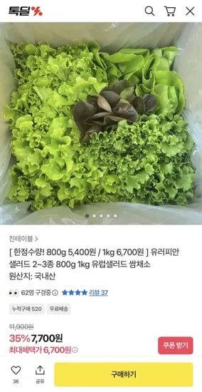 유러피안샐러드 1kg