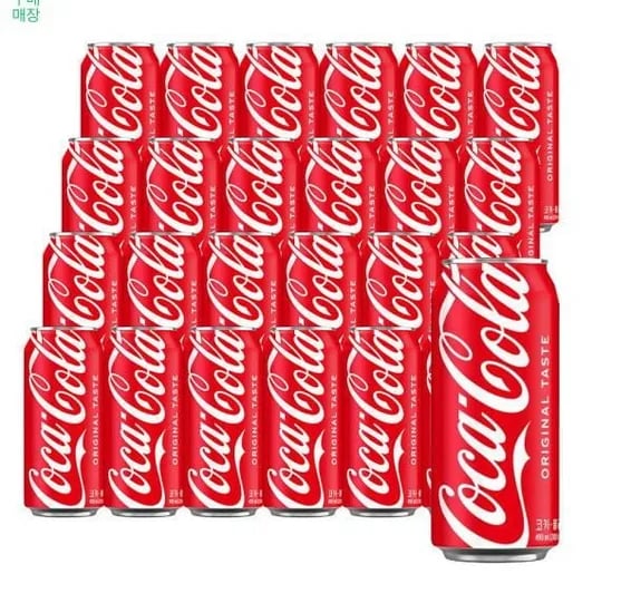 코카콜라 490ml 24캔 제로 포함