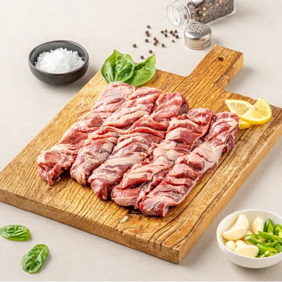 칼집 갈매기살 00g + 500g 총 1kg