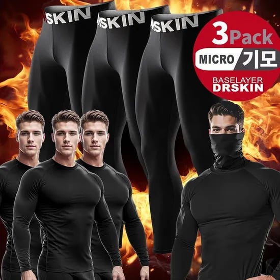 닥터스킨 기모레깅스 롱슬리브 터틀넥