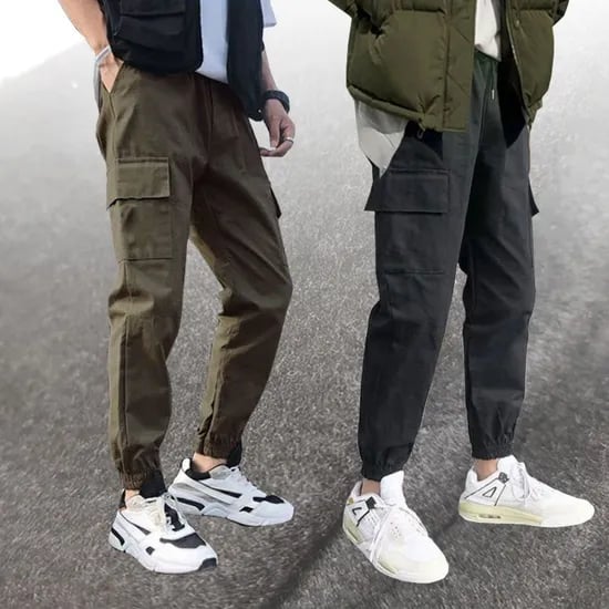 기모 면 스판 건빵 조거팬츠