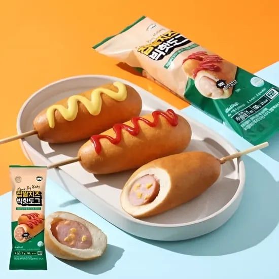 찹쌀치즈빅핫도그 130g 10개