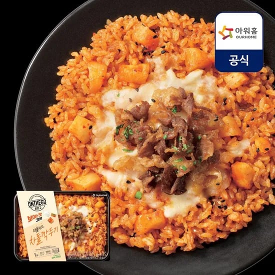 아워홈 더블치즈 차돌깍두기 300g x3